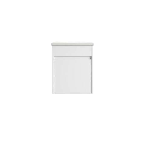 Gala Ceramic Top for the Aulic Brant 465mm wall hung vanity
