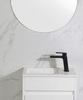 Aulic Brant 465mm wall hung vanity shown in a finished bathroom