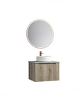 Aulic Calder 600mm wall hung vanity shown in a finished bathroom