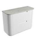 Alpine solid-surface stone top for the Aulic Curva 1200mm floor standing vanity