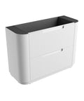Aulic Curva 1200mm floor standing vanity, cabinet only