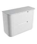 Cato solid-surface stone top for the Aulic Curva 1200mm floor standing vanity
