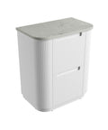 Alpine solid-surface stone top for the Aulic Curva 750mm floor standing vanity