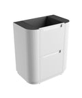 Aulic Curva 750mm floor standing vanity, cabinet only