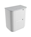 Cato solid-surface stone top for the Aulic Curva 750mm floor standing vanity