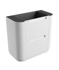Aulic Curva 900mm floor standing vanity, cabinet only
