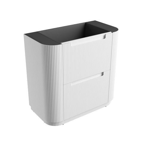 Aulic Curva 900mm floor standing vanity, cabinet only