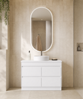 Aulic Leona 1200mm floor standing vanity with vanity top