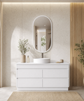 Aulic Leona 1500mm floor standing vanity with vanity top