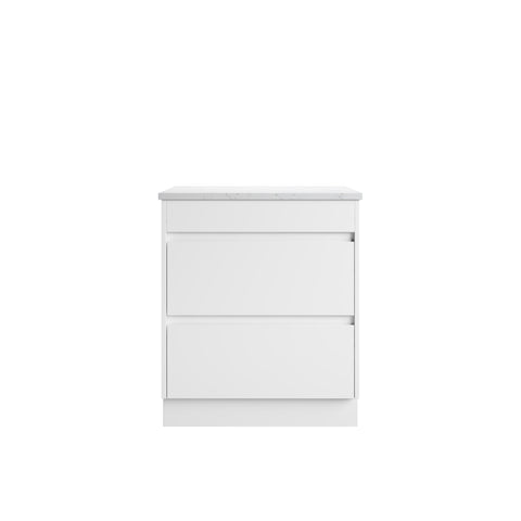 Crystal Ceramic Top for the Aulic Leona 750mm floor standing vanity