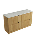 Alpine solid-surface stone top for the Aulic Lovina 1500mm floor standing vanity