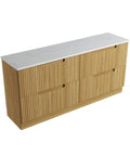 Cato solid-surface stone top for the Aulic Lovina 1800mm floor standing vanity
