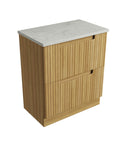 Alpine solid-surface stone top for the Aulic Lovina 750mm floor standing vanity