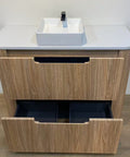 Aulic Lovina 900mm floor standing vanity shown in a finished bathroom