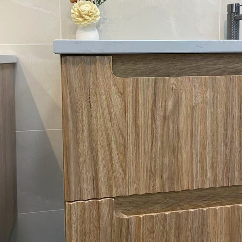 Aulic Lovina Tier 1200mm wall hung vanity in a bathroom setting
