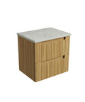 Alpine solid-surface stone top for the Aulic Lovina Tier 600mm wall hung vanity