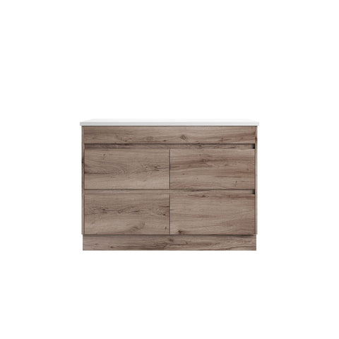 Crystal Ceramic Top for the Aulic Max 1200mm floor standing vanity