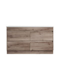 Crystal Ceramic Top for the Aulic Max 1500mm floor standing vanity