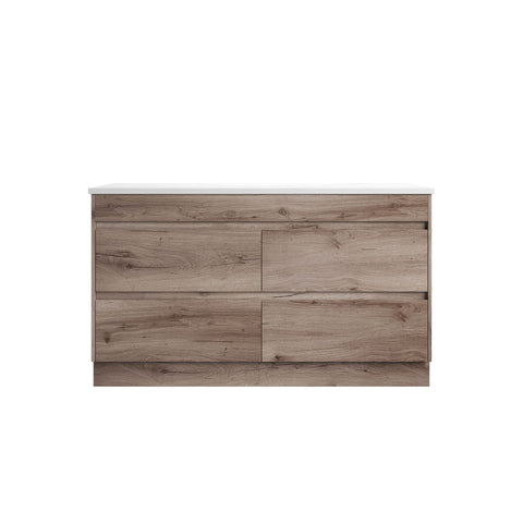 Crystal Ceramic Top for the Aulic Max 1500mm floor standing vanity