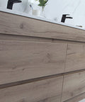 Aulic Max 1500mm floor standing vanity styled in a bathroom