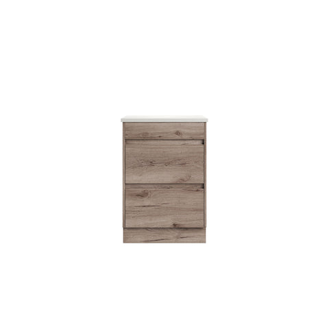 Crystal Ceramic Top for the Aulic Max 600mm floor standing vanity