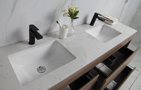 Aulic Max 600mm floor standing vanity styled in a bathroom