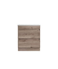 Crystal Ceramic Top for the Aulic Max 750mm floor standing vanity