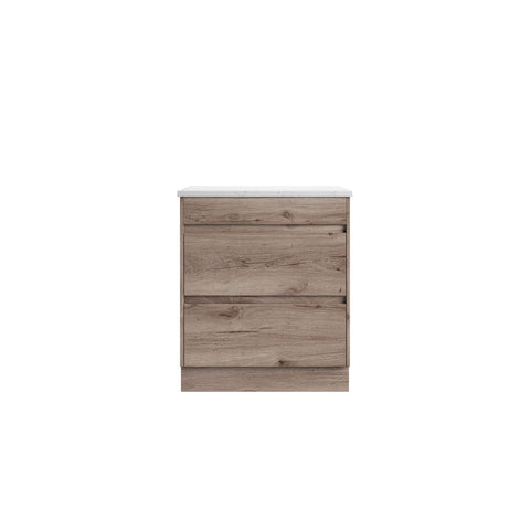 Crystal Ceramic Top for the Aulic Max 750mm floor standing vanity