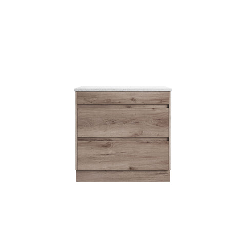 Crystal Ceramic Top for the Aulic Max 900mm floor standing vanity