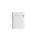 Aulic Mini Hartelle 470mm wall hung vanity in Matte White