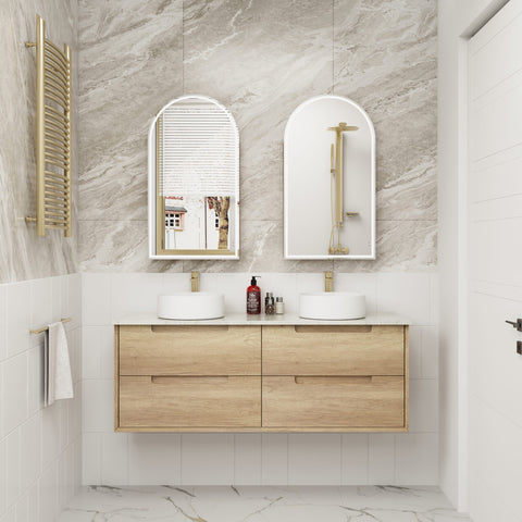 Aulic Moreno 1500mm wall hung vanity with vanity top