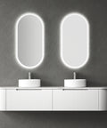 Front view of the Aulic Petra Mark II 1800mm wall hung vanity