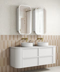 Aulic Ramee 1500mm wall hung vanity shown in a finished bathroom