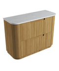 Cato solid-surface stone top for the Aulic Varcelli 1200mm floor standing vanity