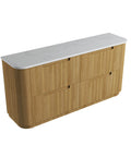 Cato solid-surface stone top for the Aulic Varcelli 1800mm floor standing vanity