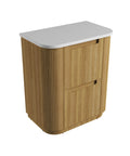 Pure solid-surface stone top for the Aulic Varcelli 750mm floor standing vanity