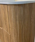 Aulic Varcelli 900mm floor standing vanity in a bathroom setting
