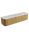 Alpine solid-surface stone top for the Aulic Varcelli Mono 1800mm wall hung vanity