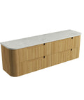 Alpine solid-surface stone top for the Aulic Varcelli Tier 1800mm wall hung vanity