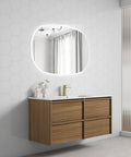 Aulic Venetta 1200mm wall hung vanity shown in a finished bathroom