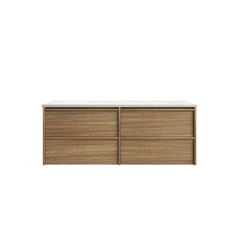 Aulic Venetta 1500mm wall hung vanity with vanity top