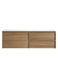 Aulic Venetta 1800mm wall hung vanity with vanity top