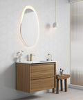 Aulic Venetta 750mm wall hung vanity shown in a finished bathroom