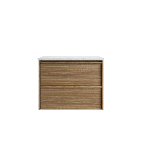 Aulic Venetta 750mm wall hung vanity with vanity top
