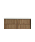 Aulic Venetta Fluted 1500mm wall hung vanity with vanity top