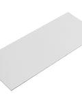 Pure white solid-surface flat stone vanity top for the Aulic Verona Mark II 1500mm vanity