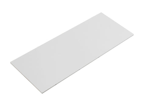 Pure white solid-surface flat stone vanity top for the Aulic Verona Mark II 1500mm vanity