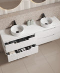 Aulic Verona Mark II 1800mm wall hung vanity in a bathroom setting