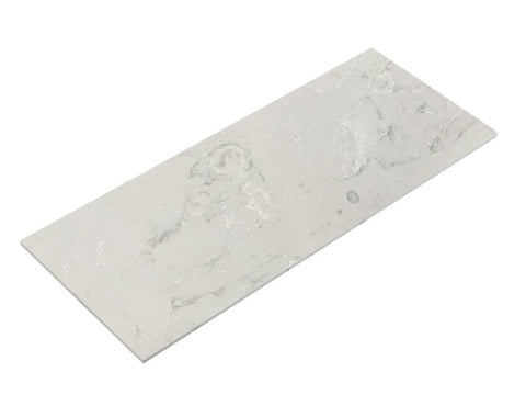 Alpine solid-surface stone top for the Aulic Verona Mark II 600mm wall hung vanity