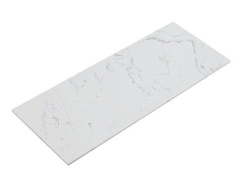 Cato solid-surface stone top for the Aulic Verona Mark II 600mm wall hung vanity